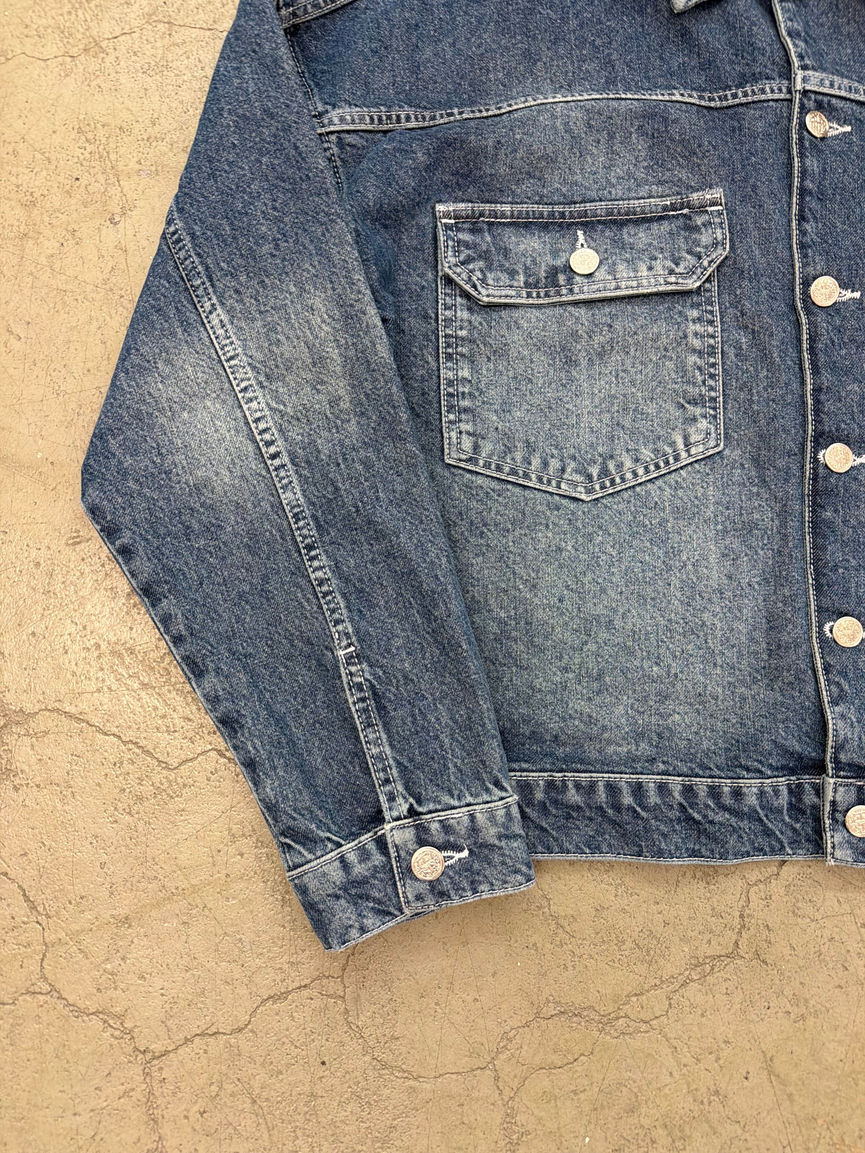 Acid Washed Denim Jacket