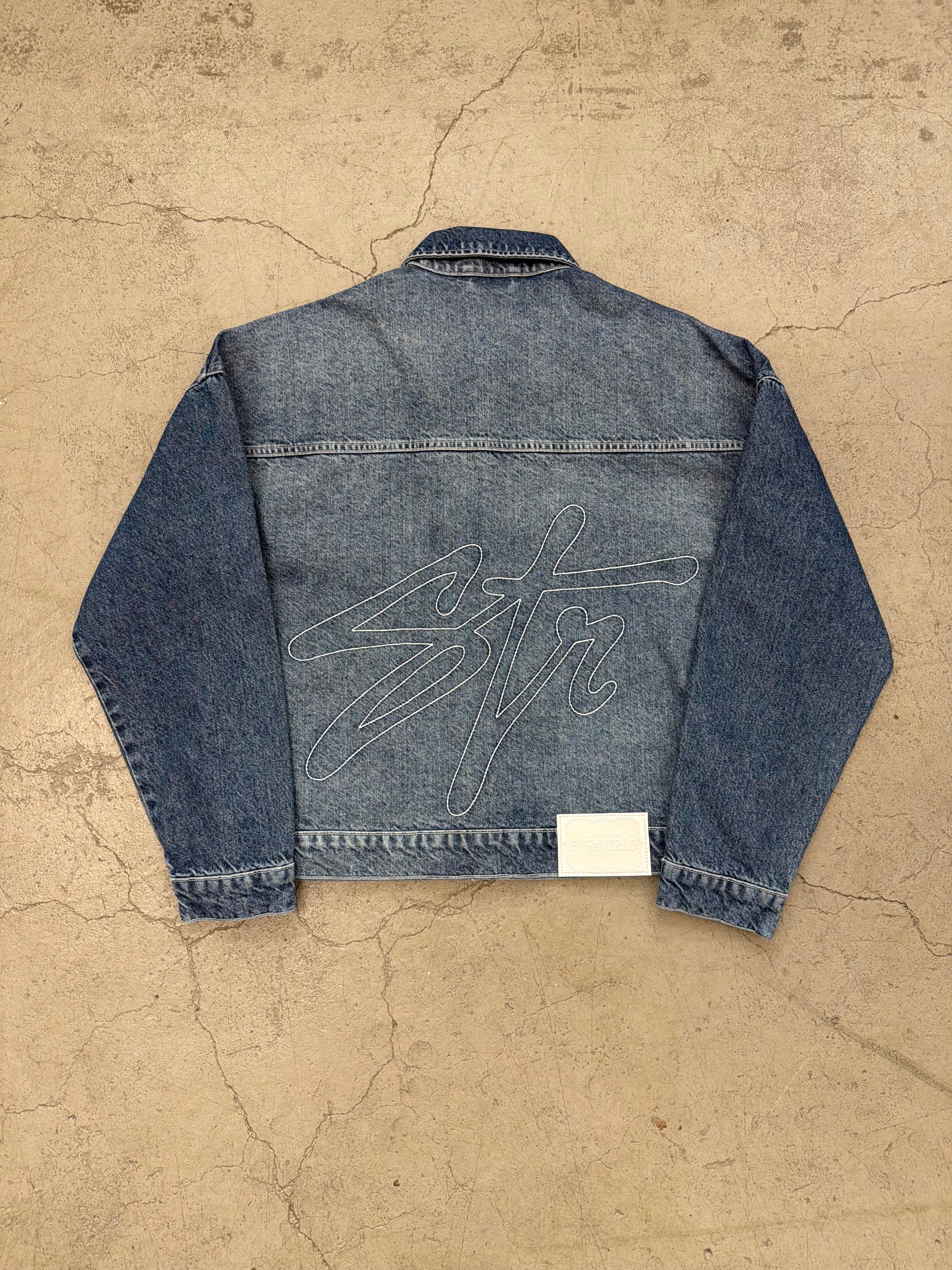 Acid Washed Denim Jacket