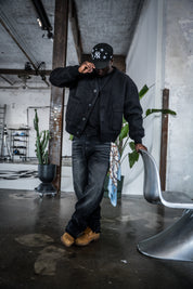 Black Washed Denim