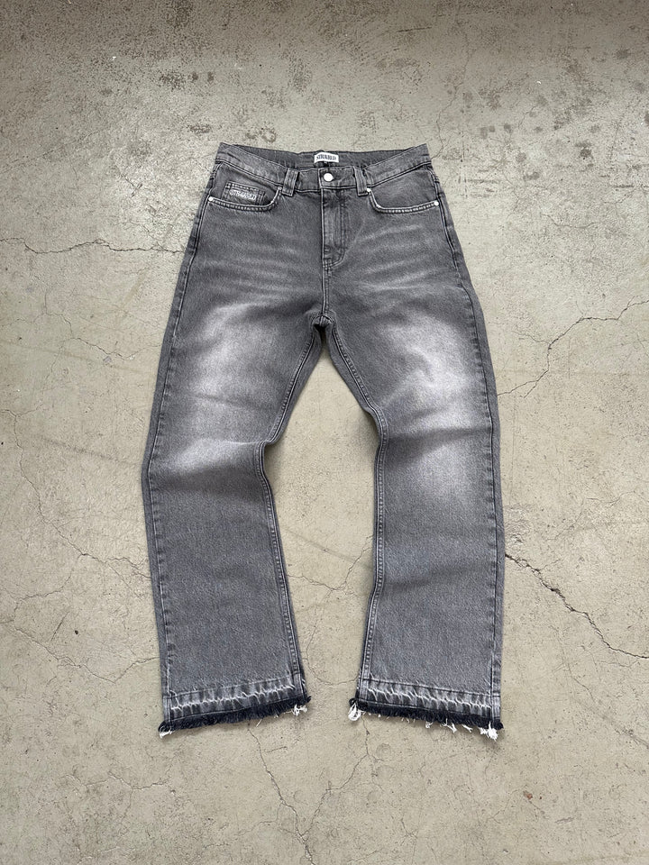Grey Washed Denim