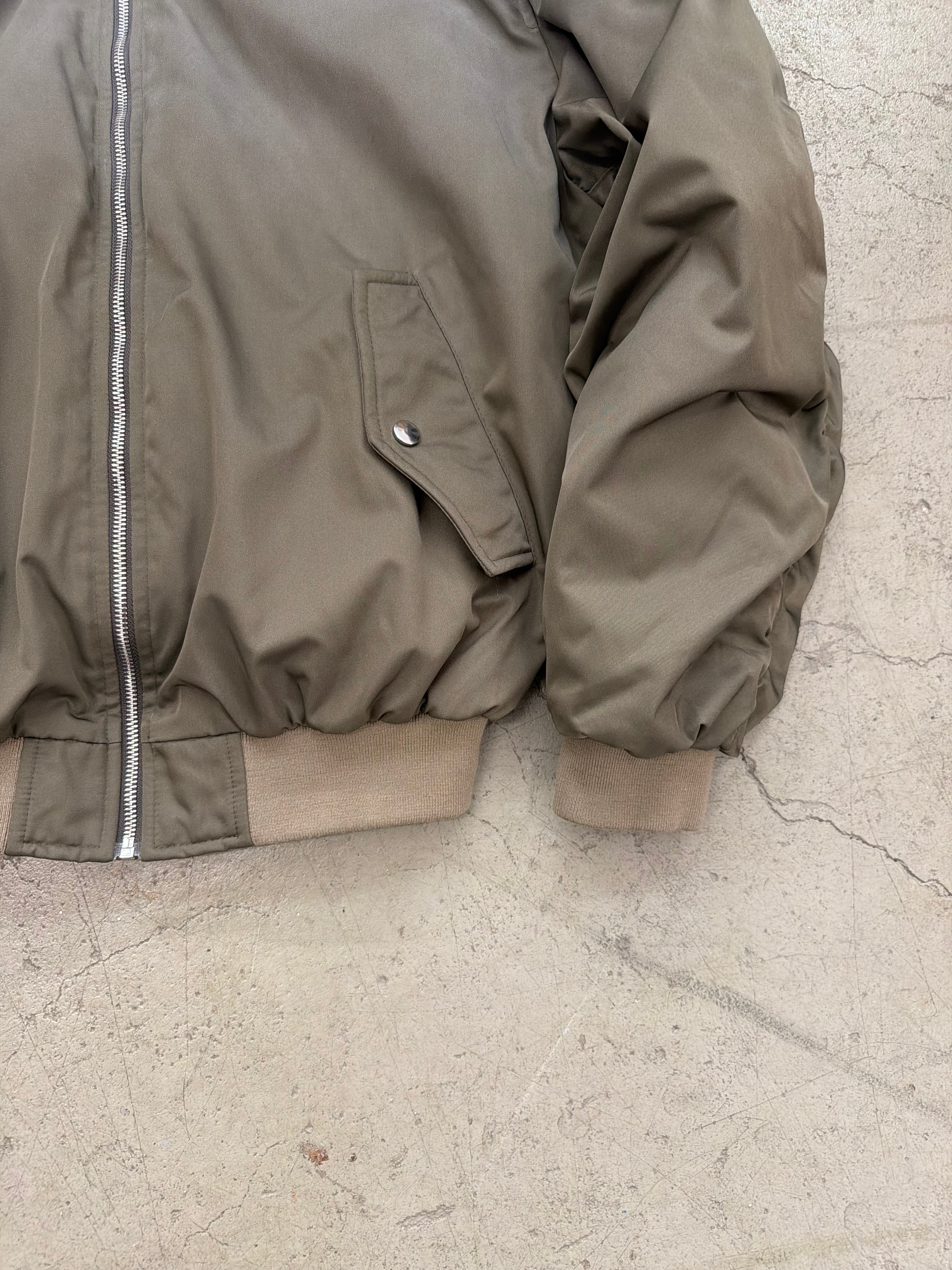 Olive Bomber Jacket