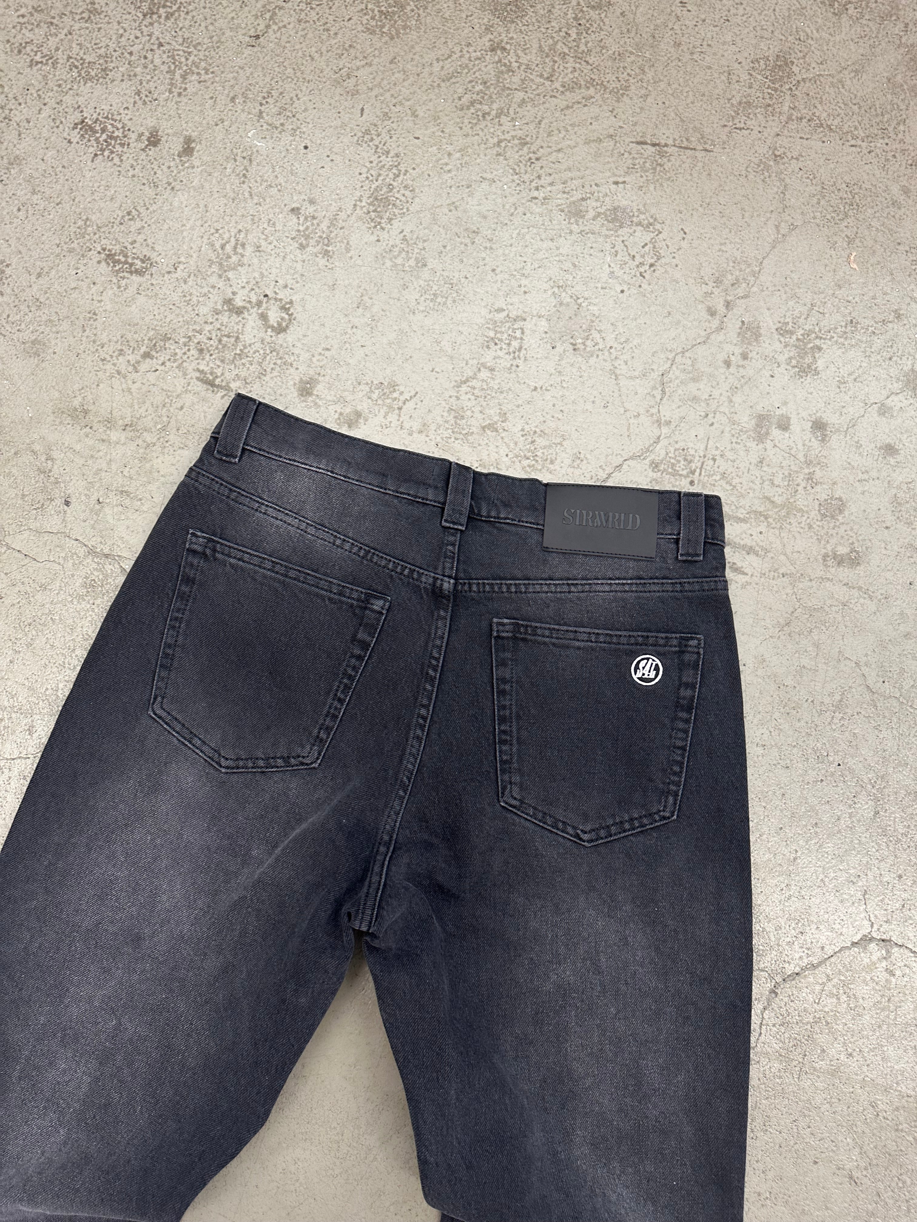 Black Washed Denim