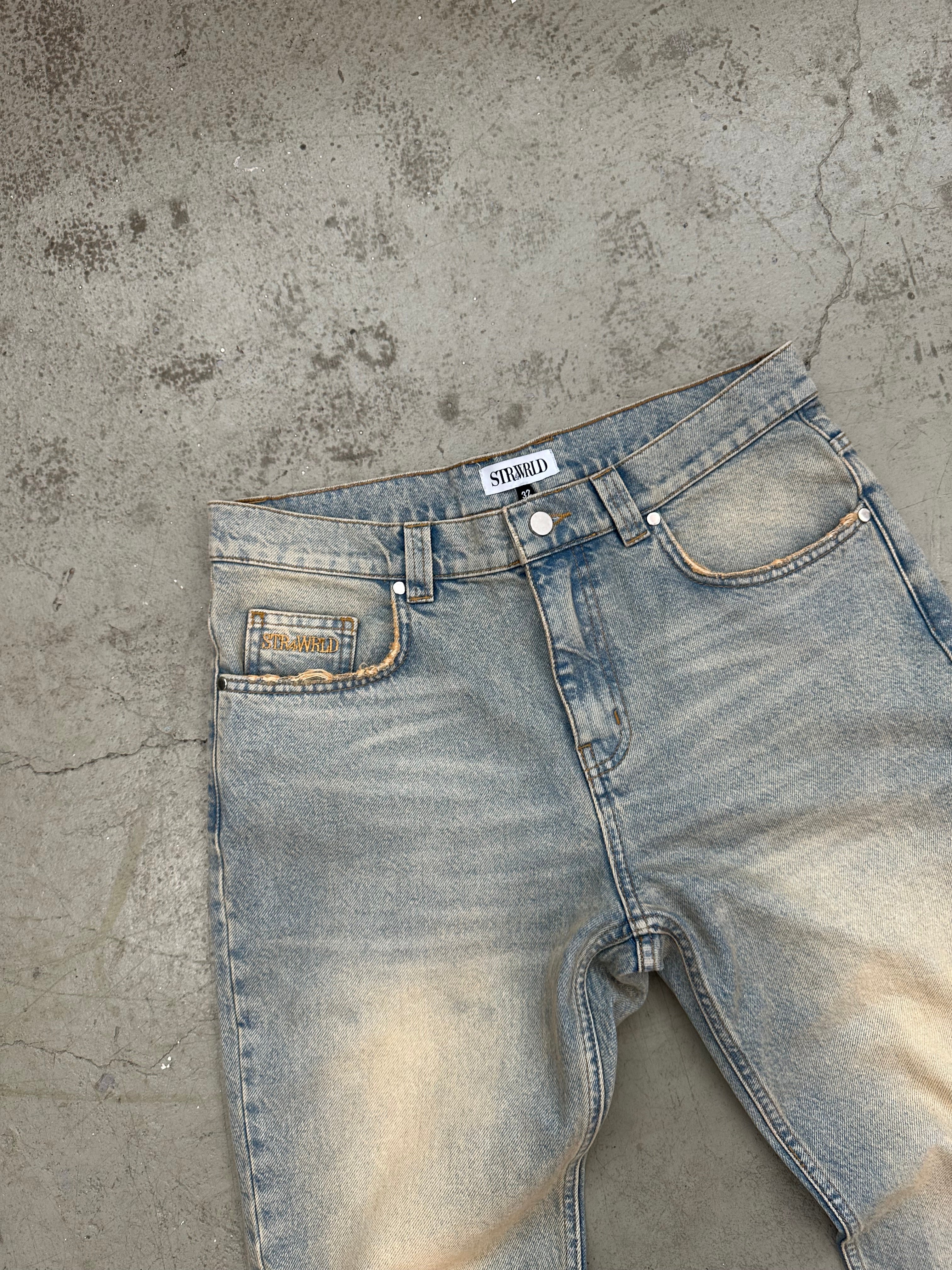 Sand Washed Denim