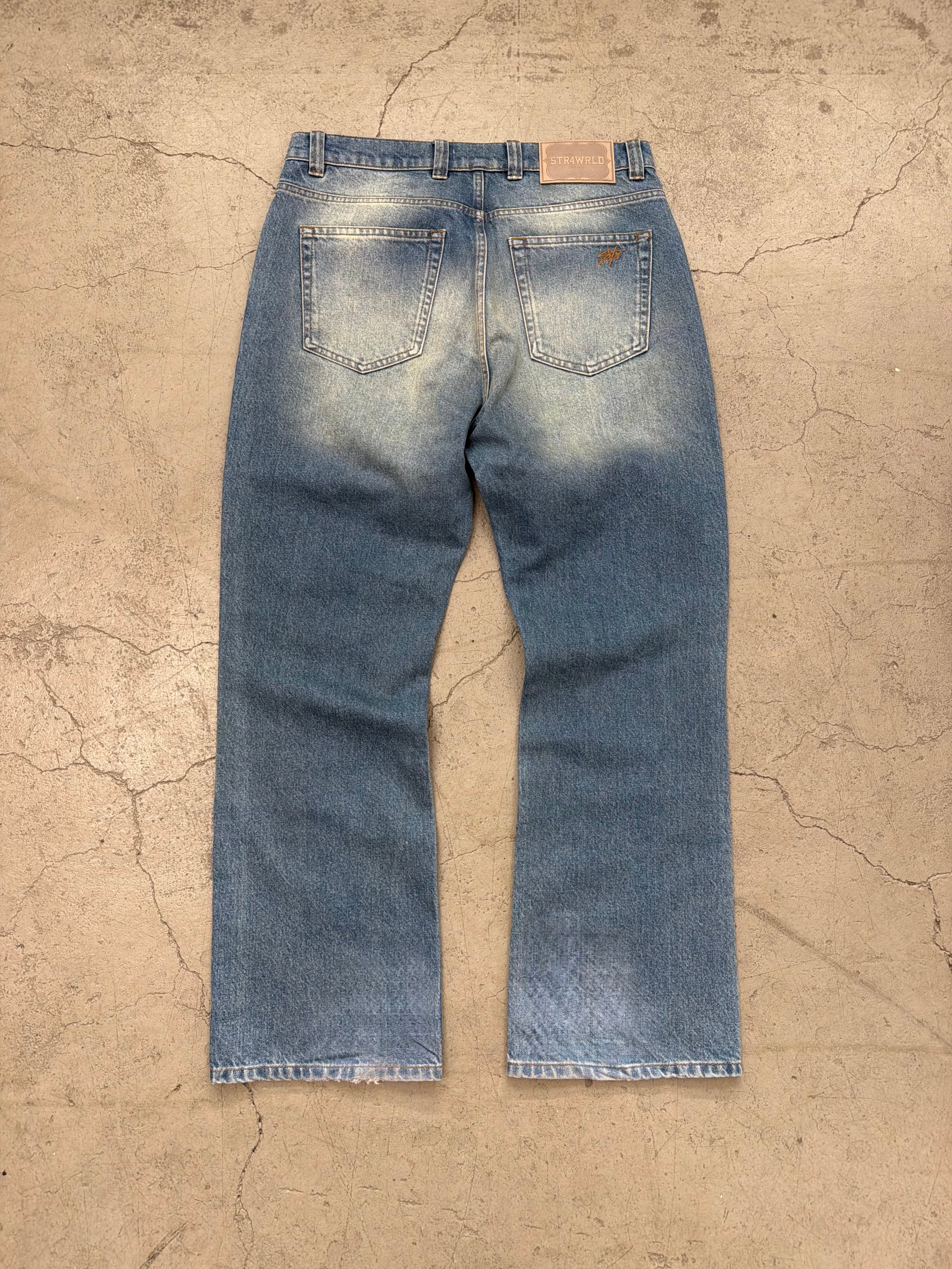 Yellow Washed Denim