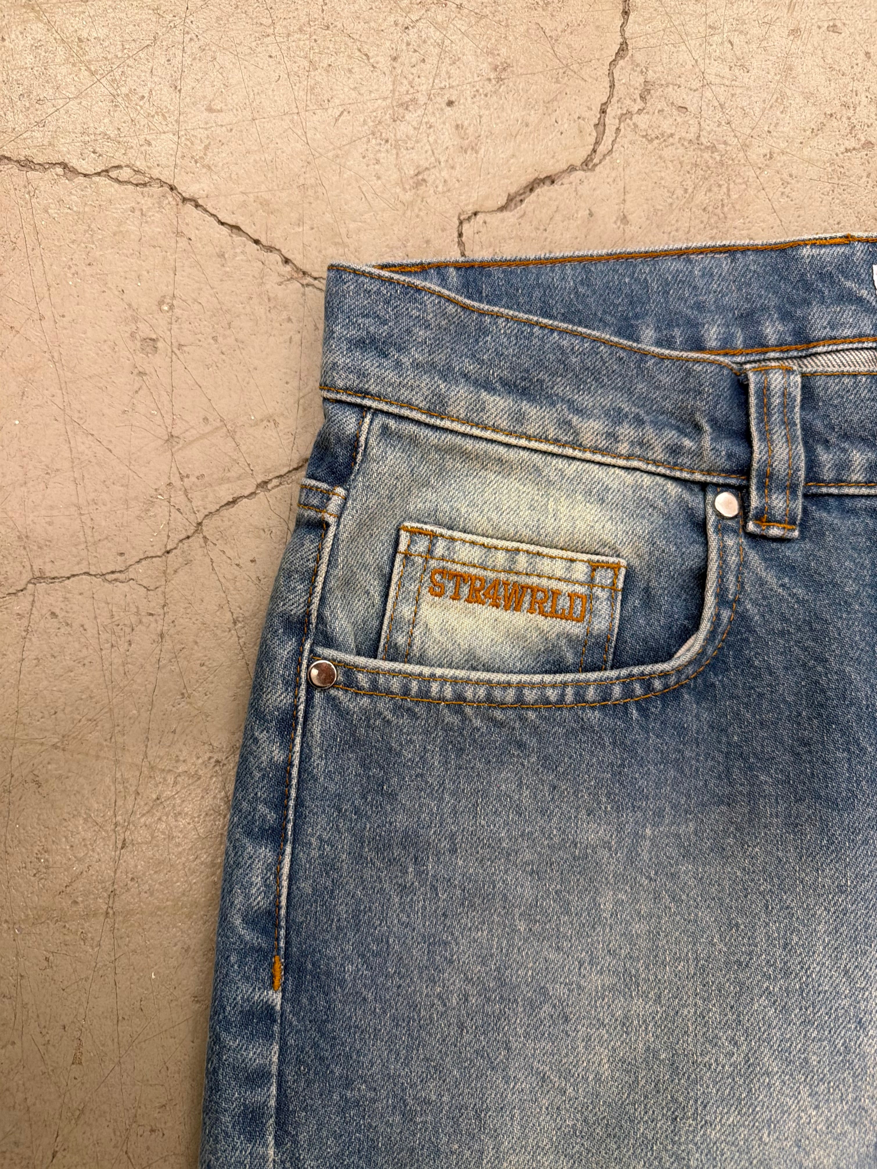 Yellow Washed Denim