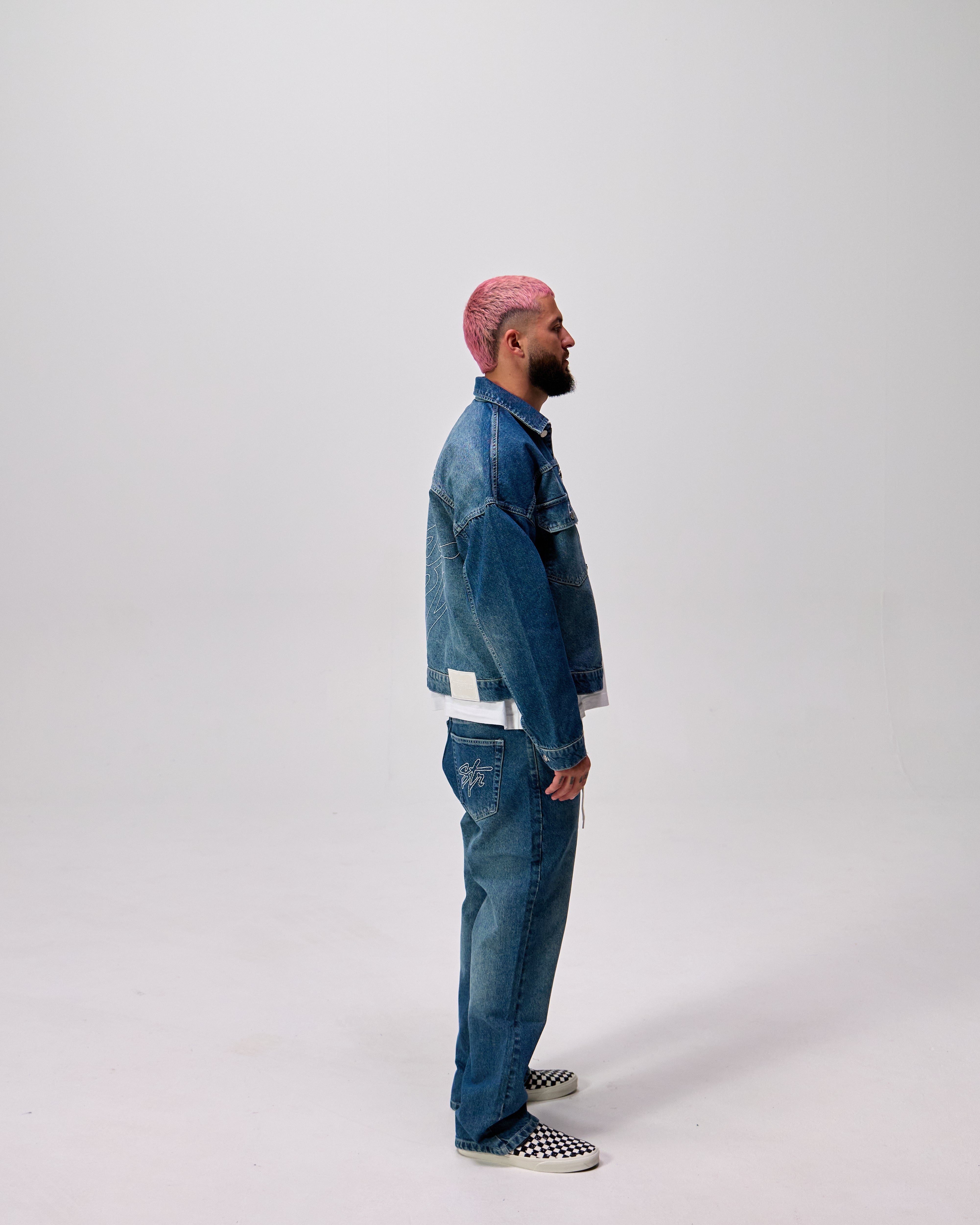 Acid Washed Denim Jacket