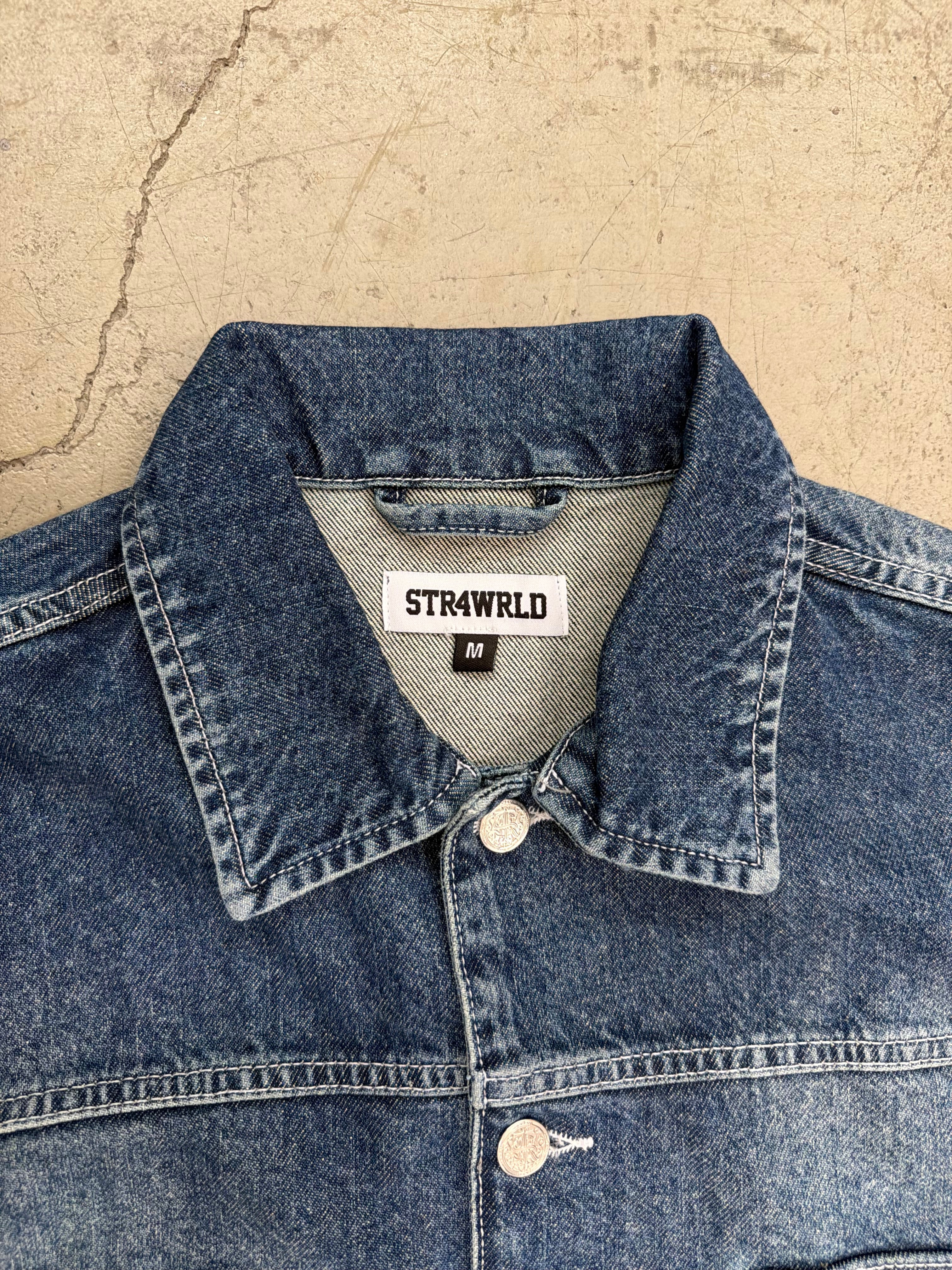 Acid Washed Denim Jacket