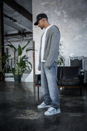 Grey Washed Denim