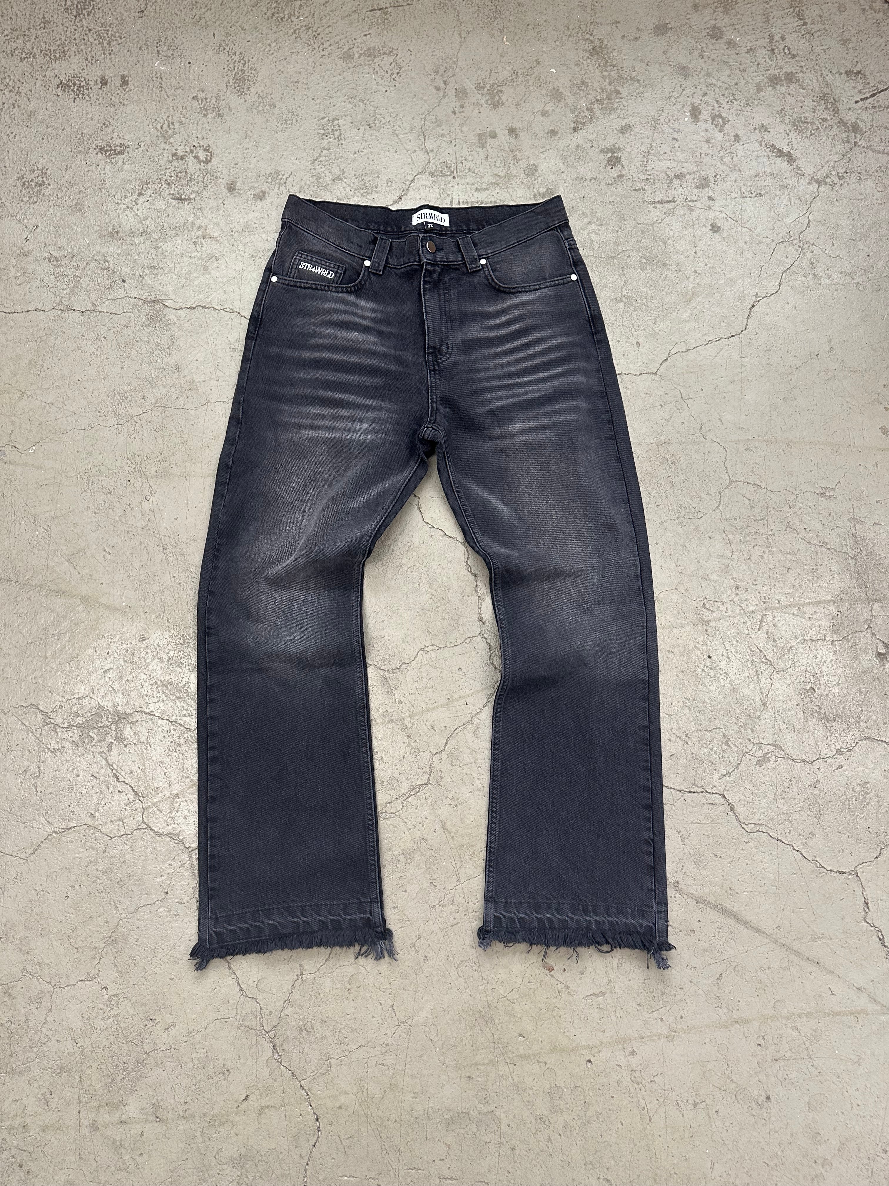 Black Washed Denim