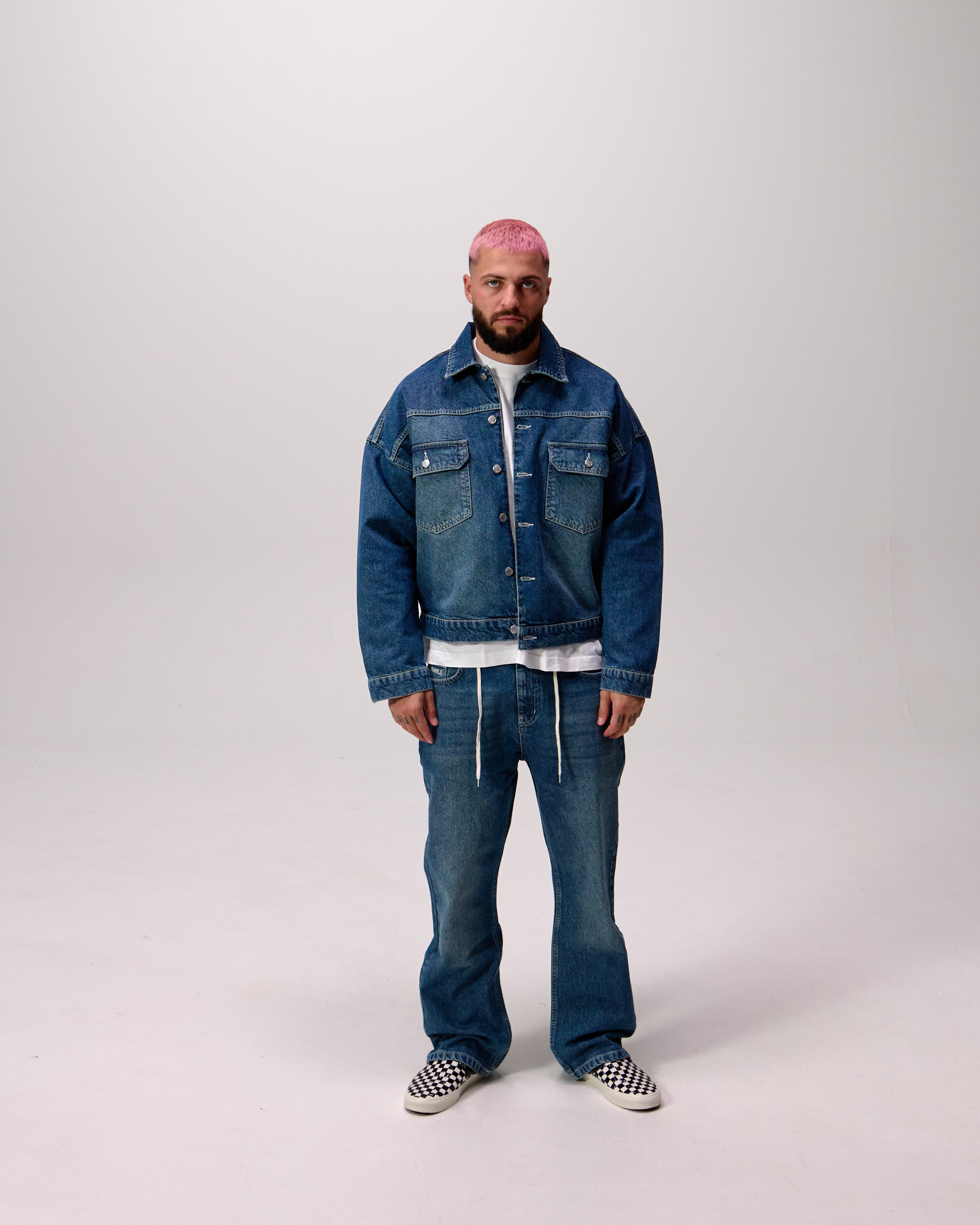 Acid Washed Denim Jacket