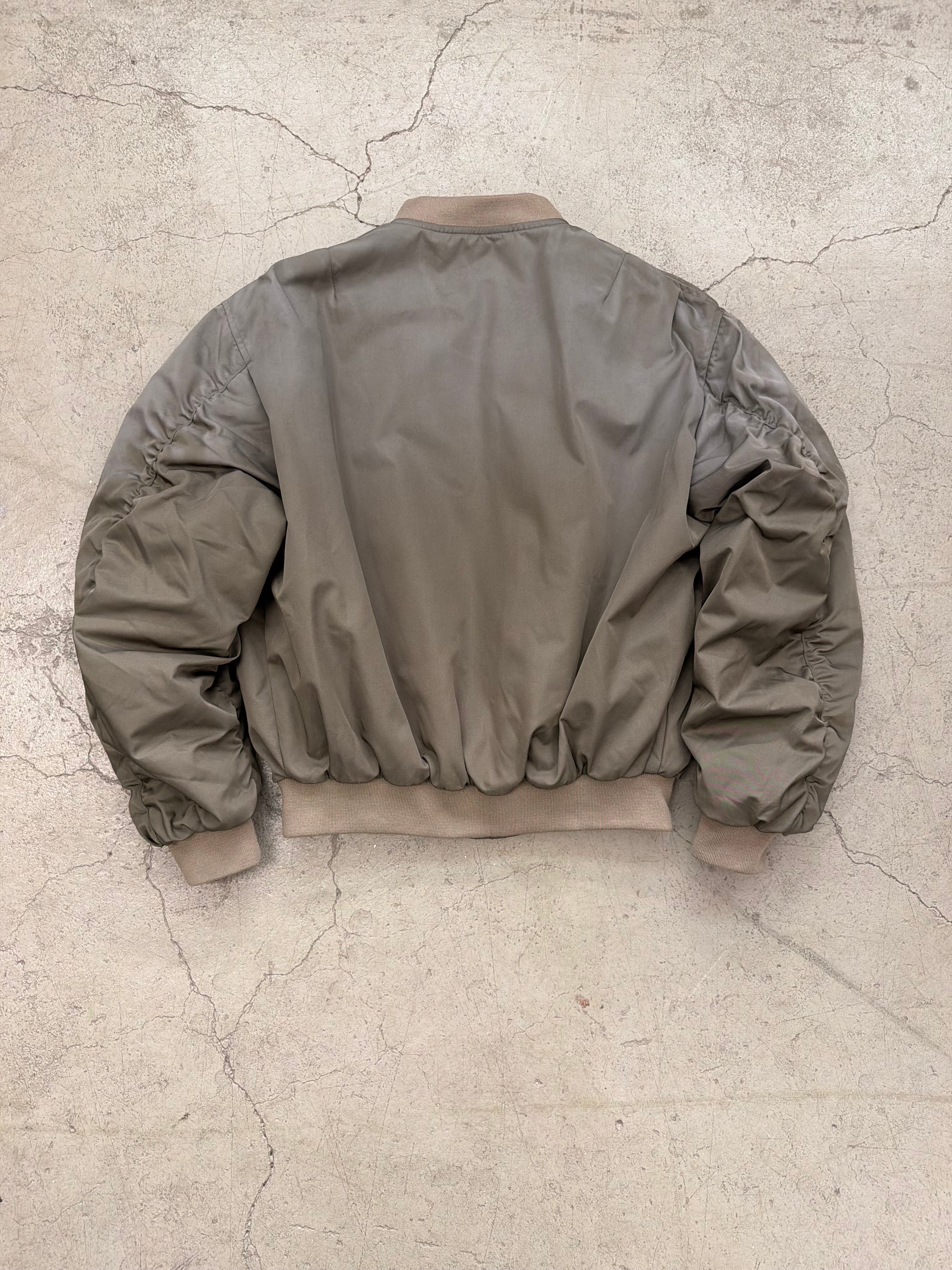 Olive Bomber Jacket