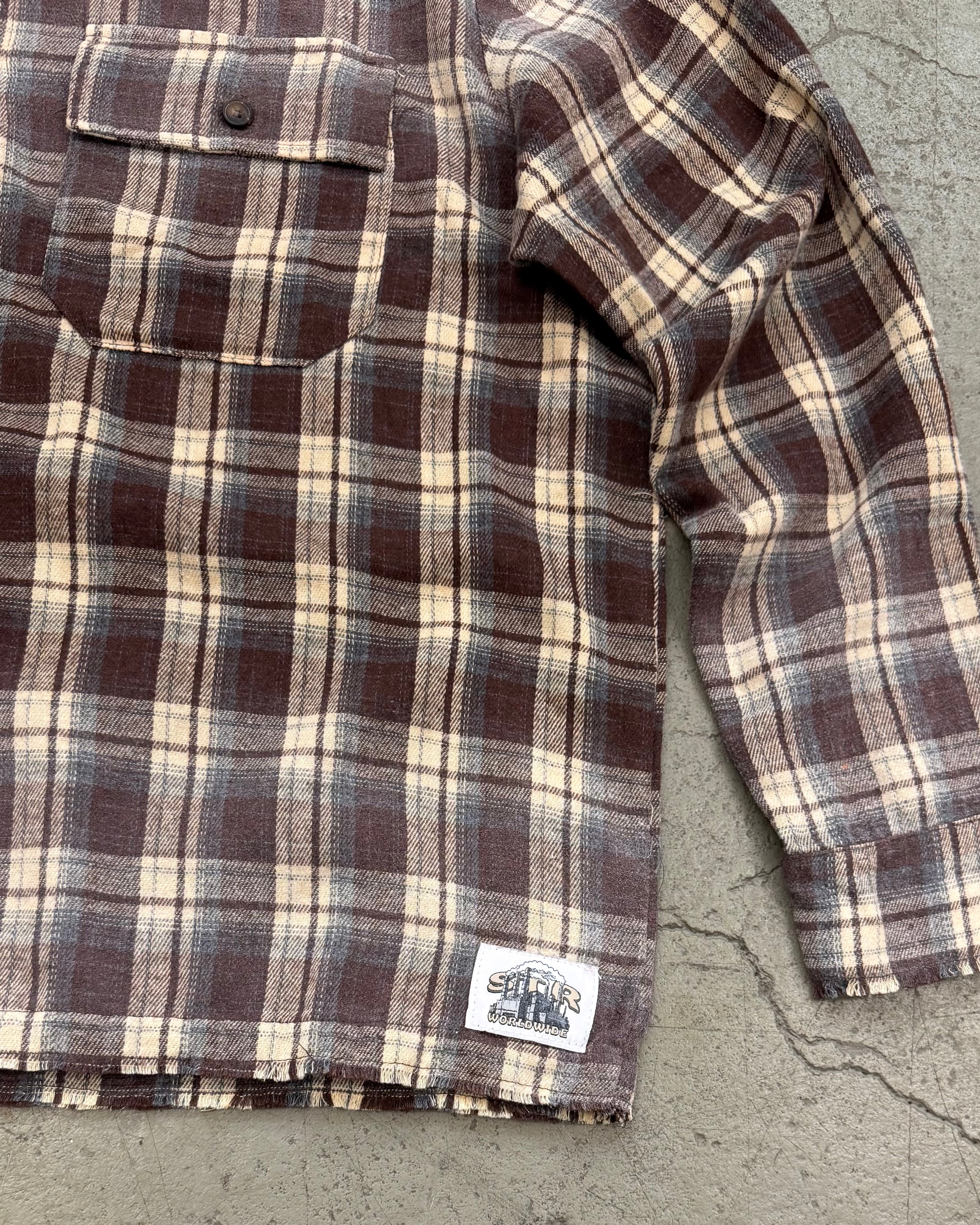 Industry Brown Flannel