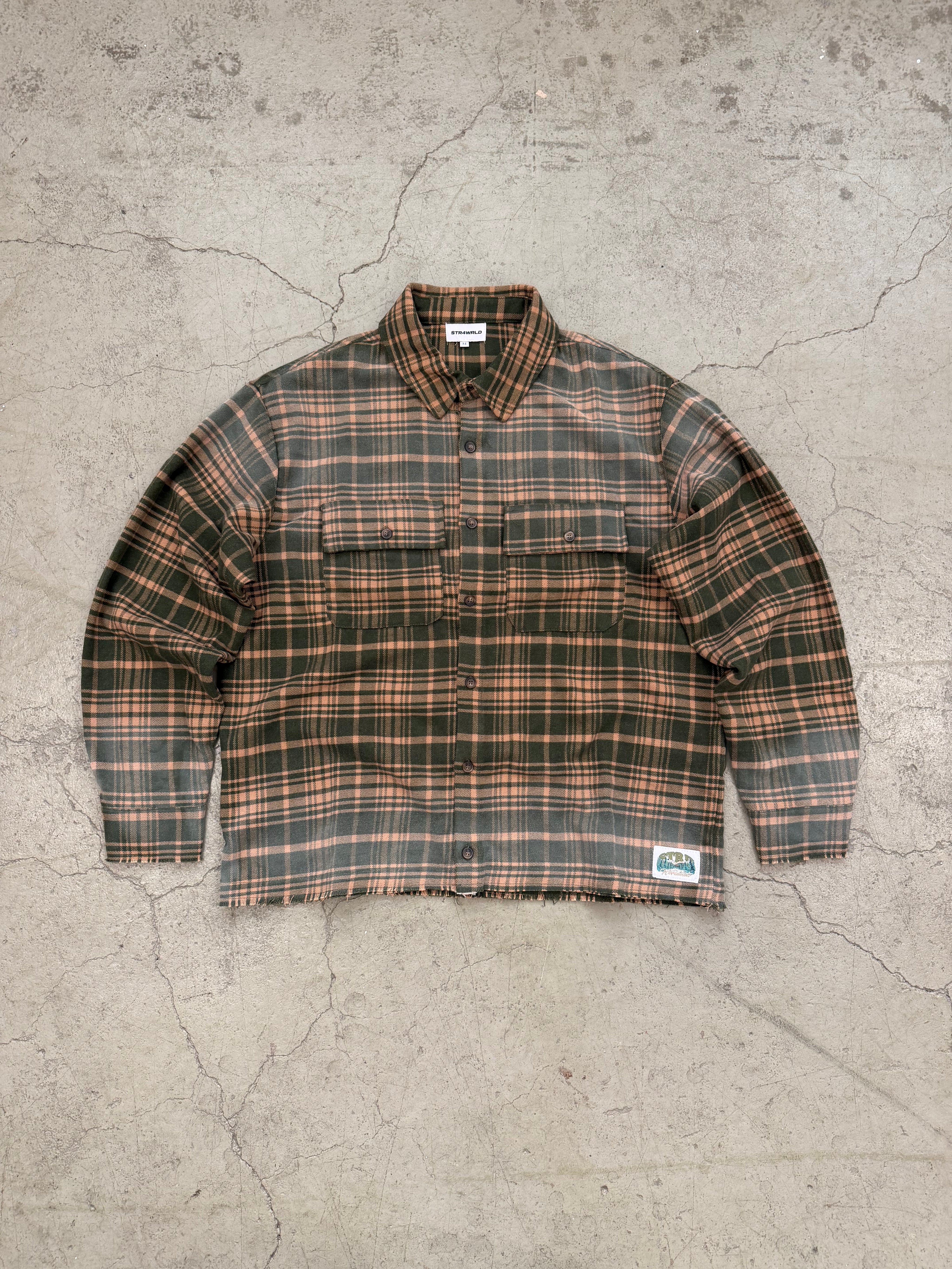 Jungle Green Flannel