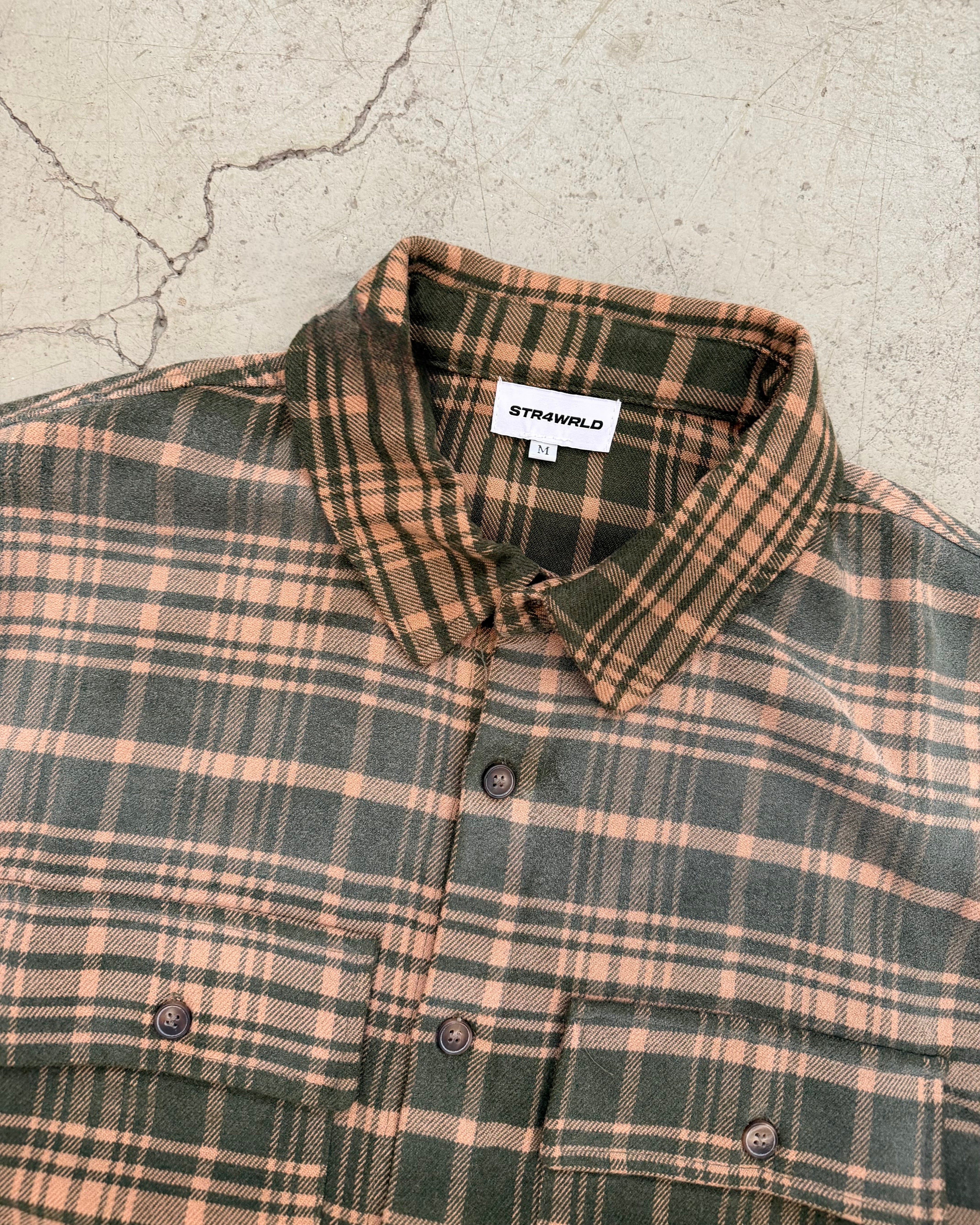 Jungle Green Flannel