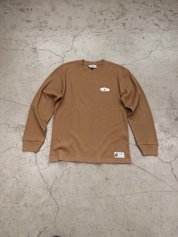 Waffle Longsleeve Brown