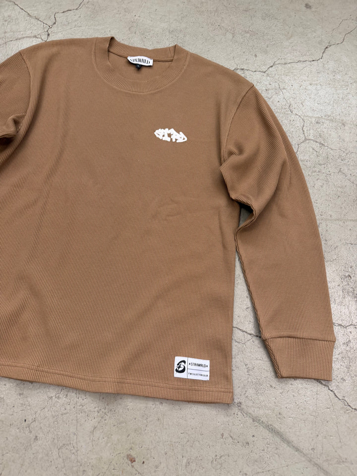 Waffle Longsleeve Brown hover