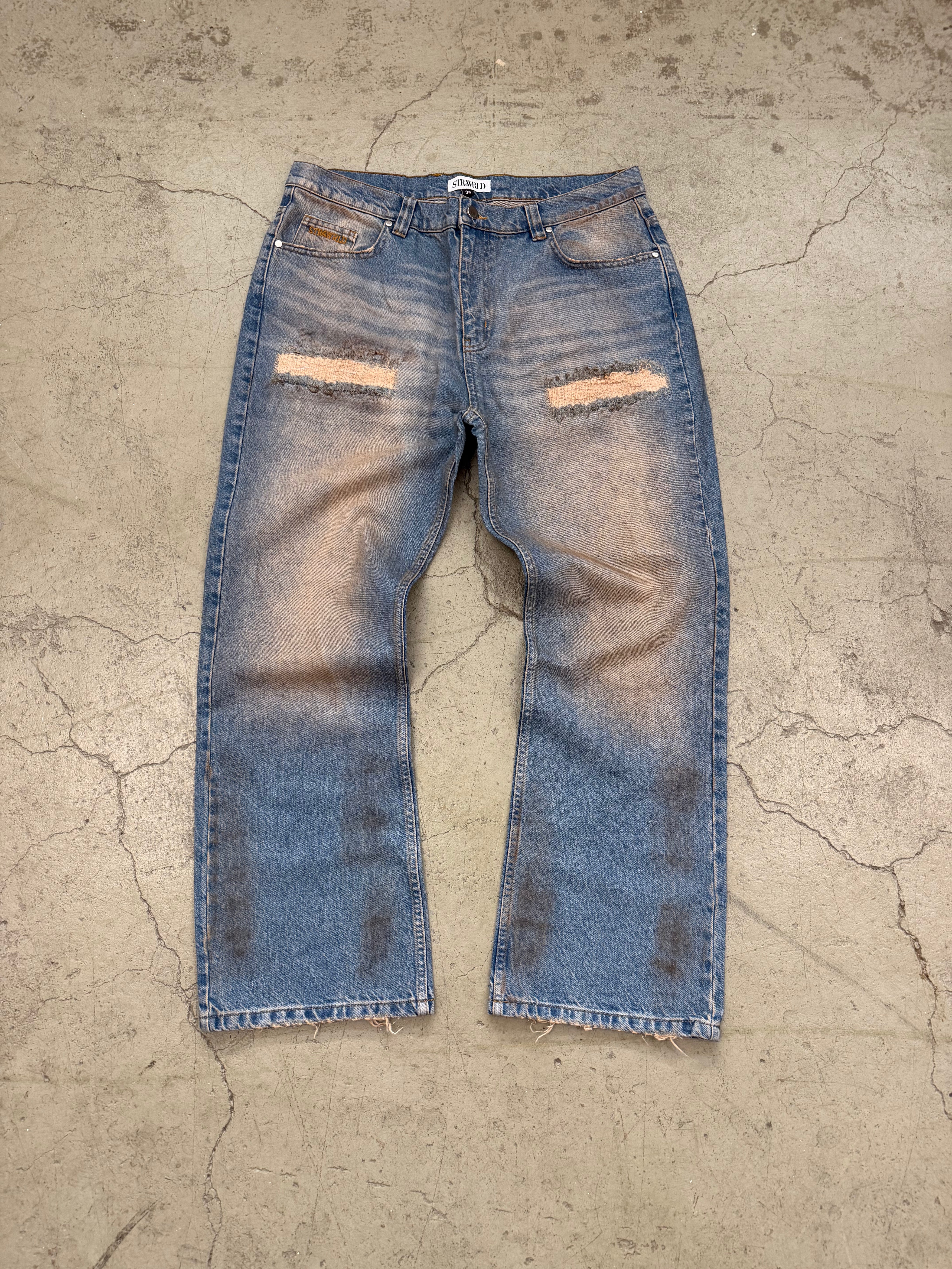 Chopper Ripped Denim
