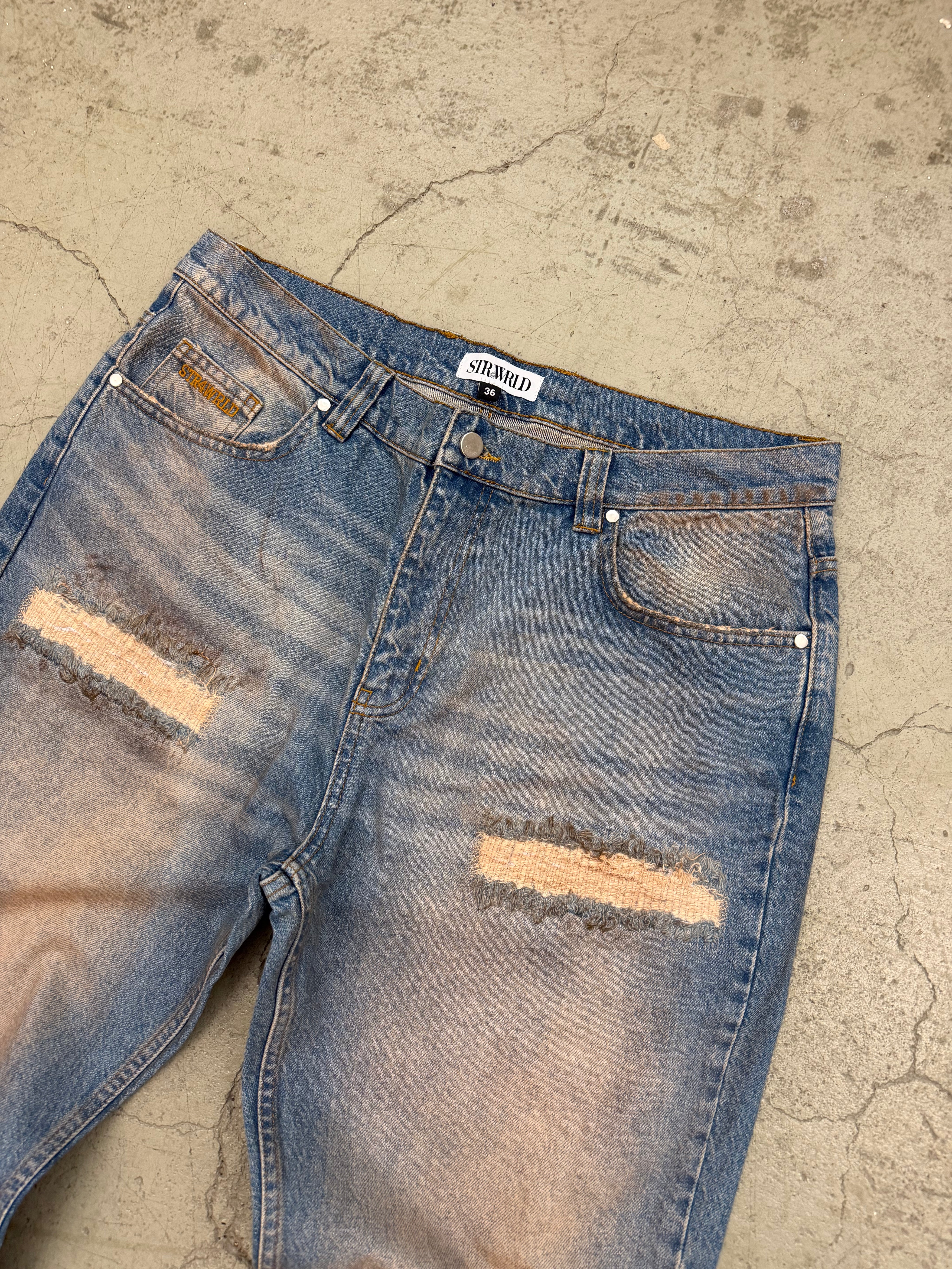 Chopper Ripped Denim