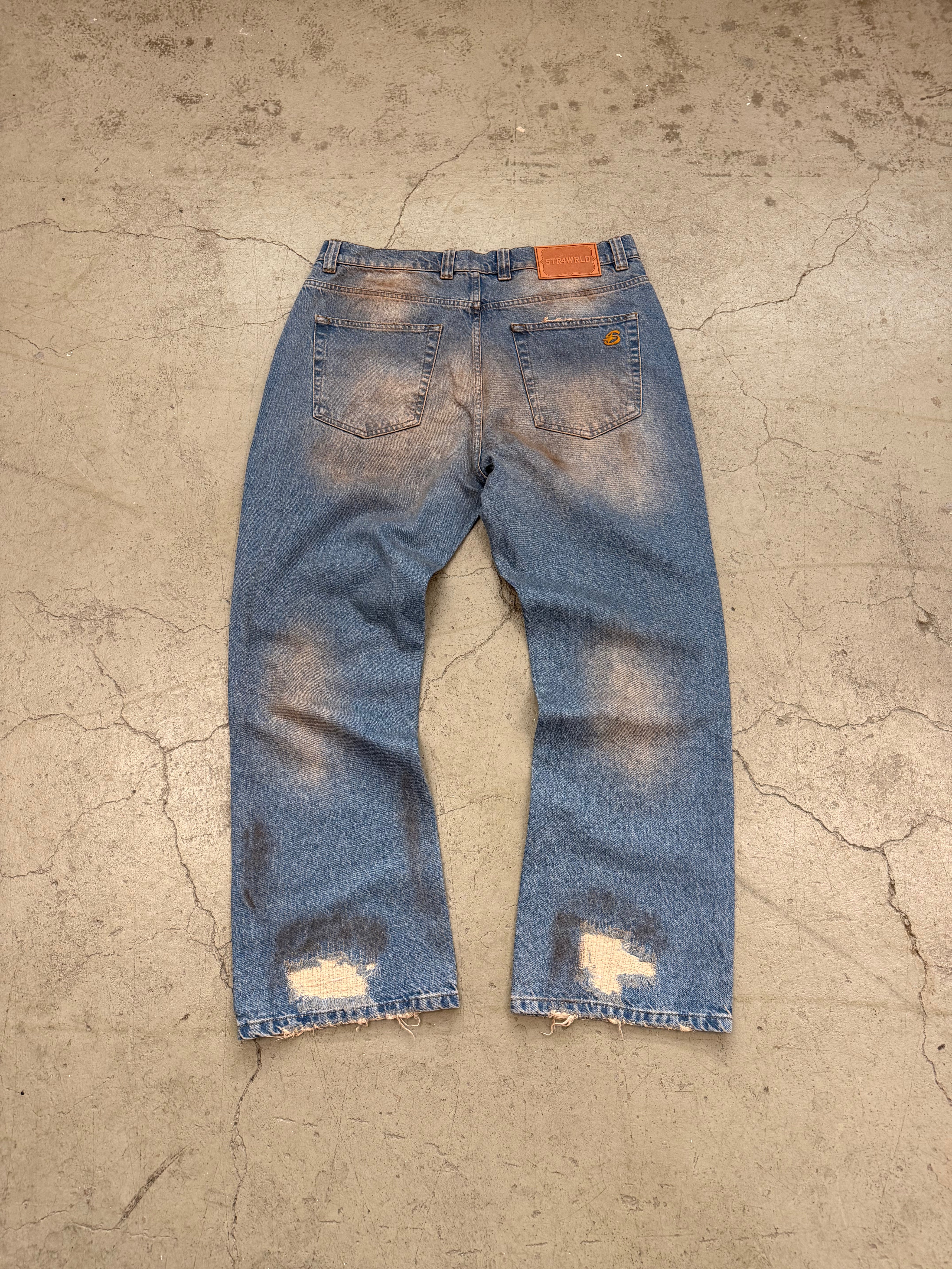 Chopper Ripped Denim