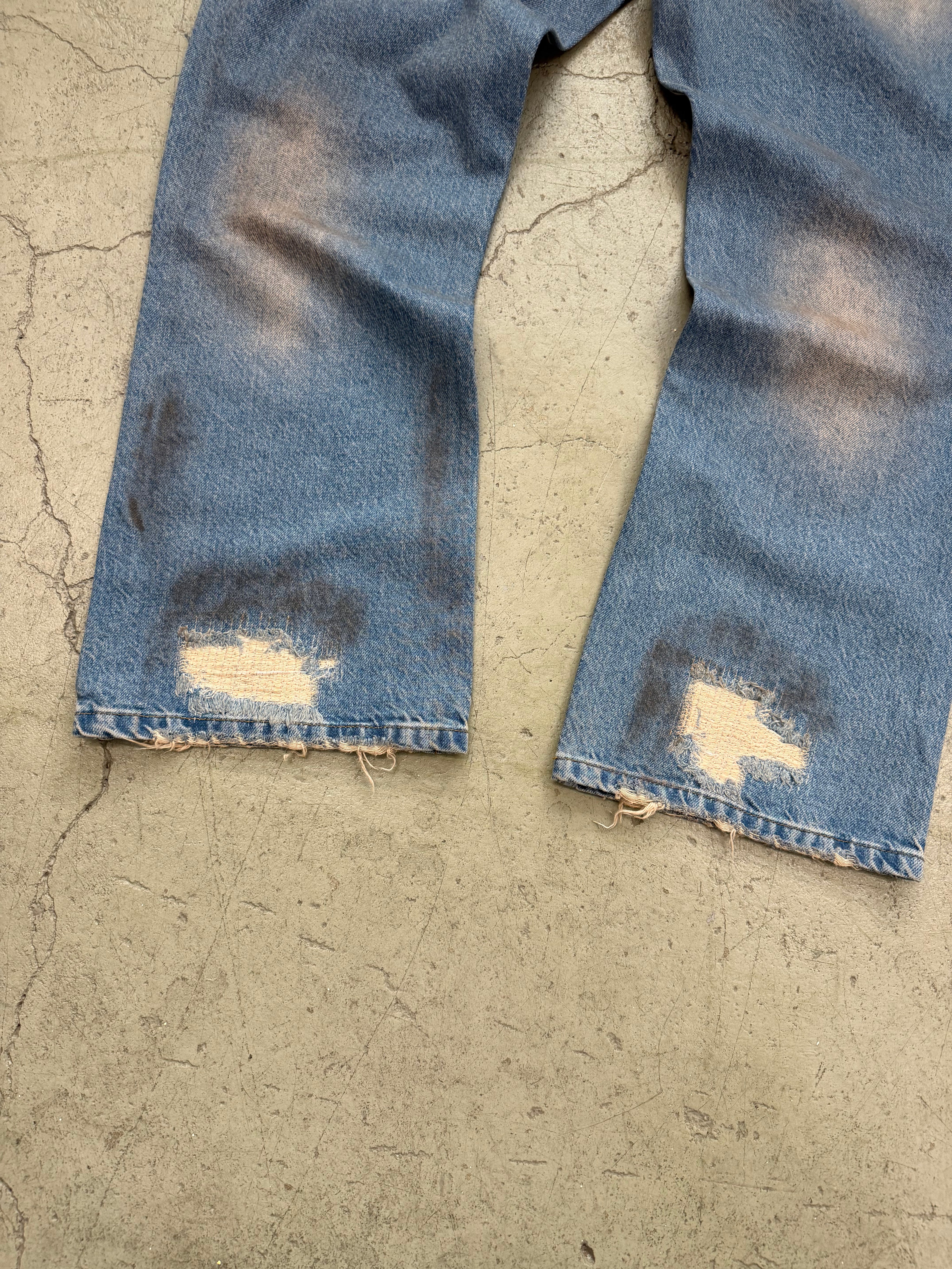 Chopper Ripped Denim