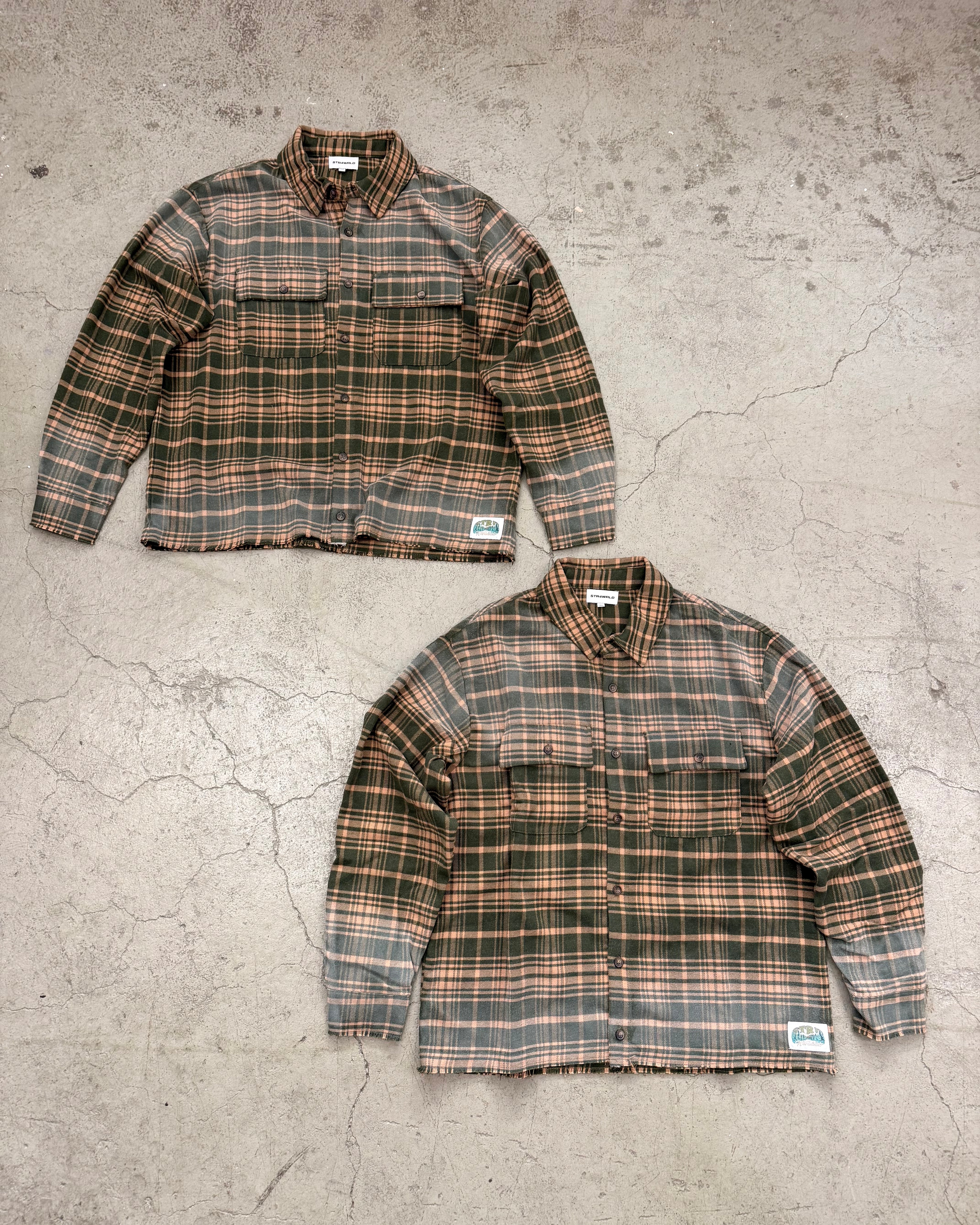 Jungle Green Flannel