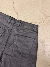 Black Waxed Jorts