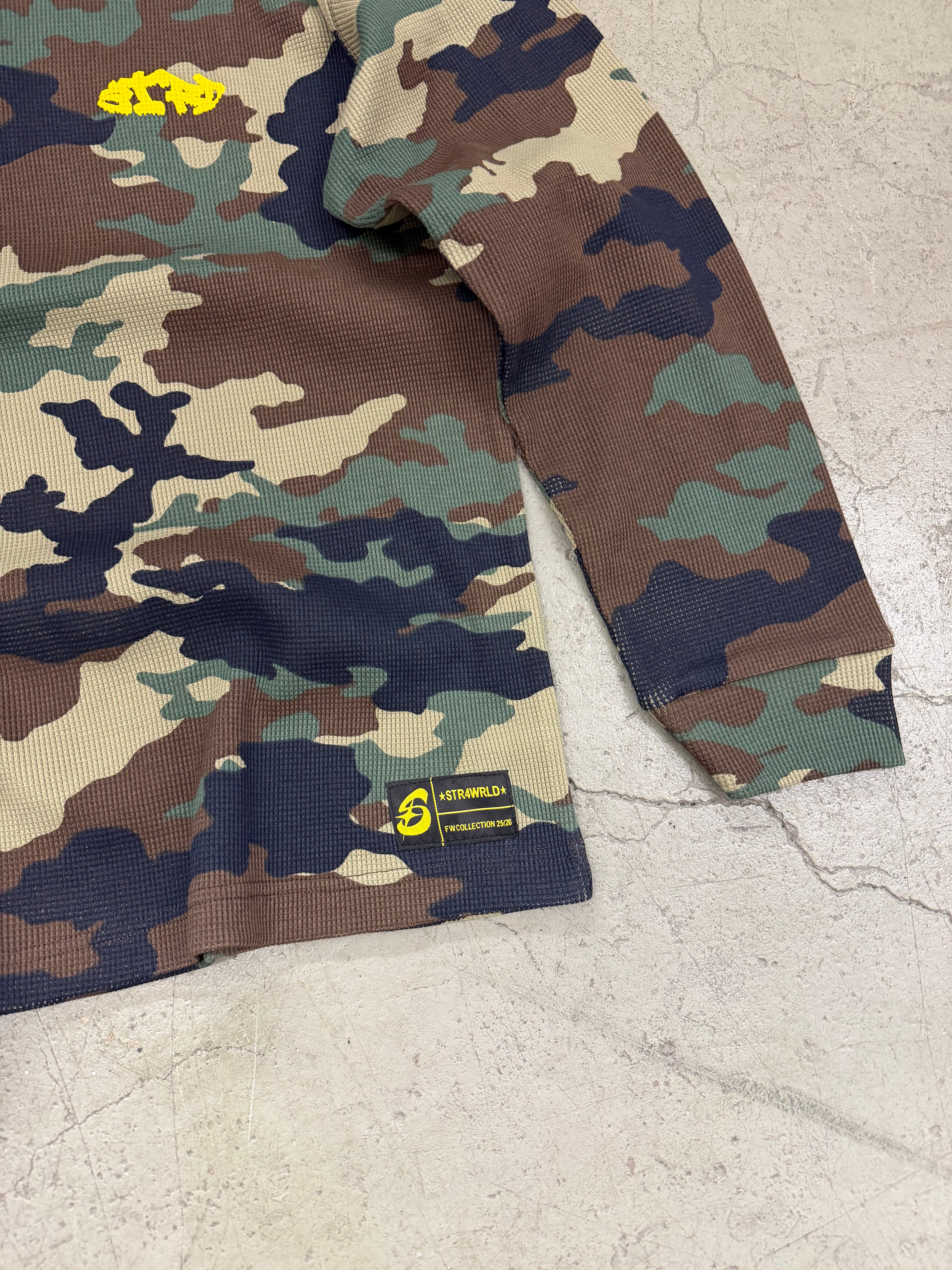 Waffle Longsleeve Camo