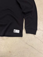 Waffle Longsleeve Black