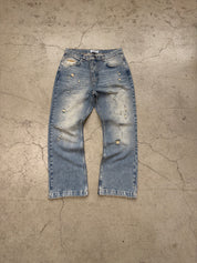 Vintage Washed Blue Denim