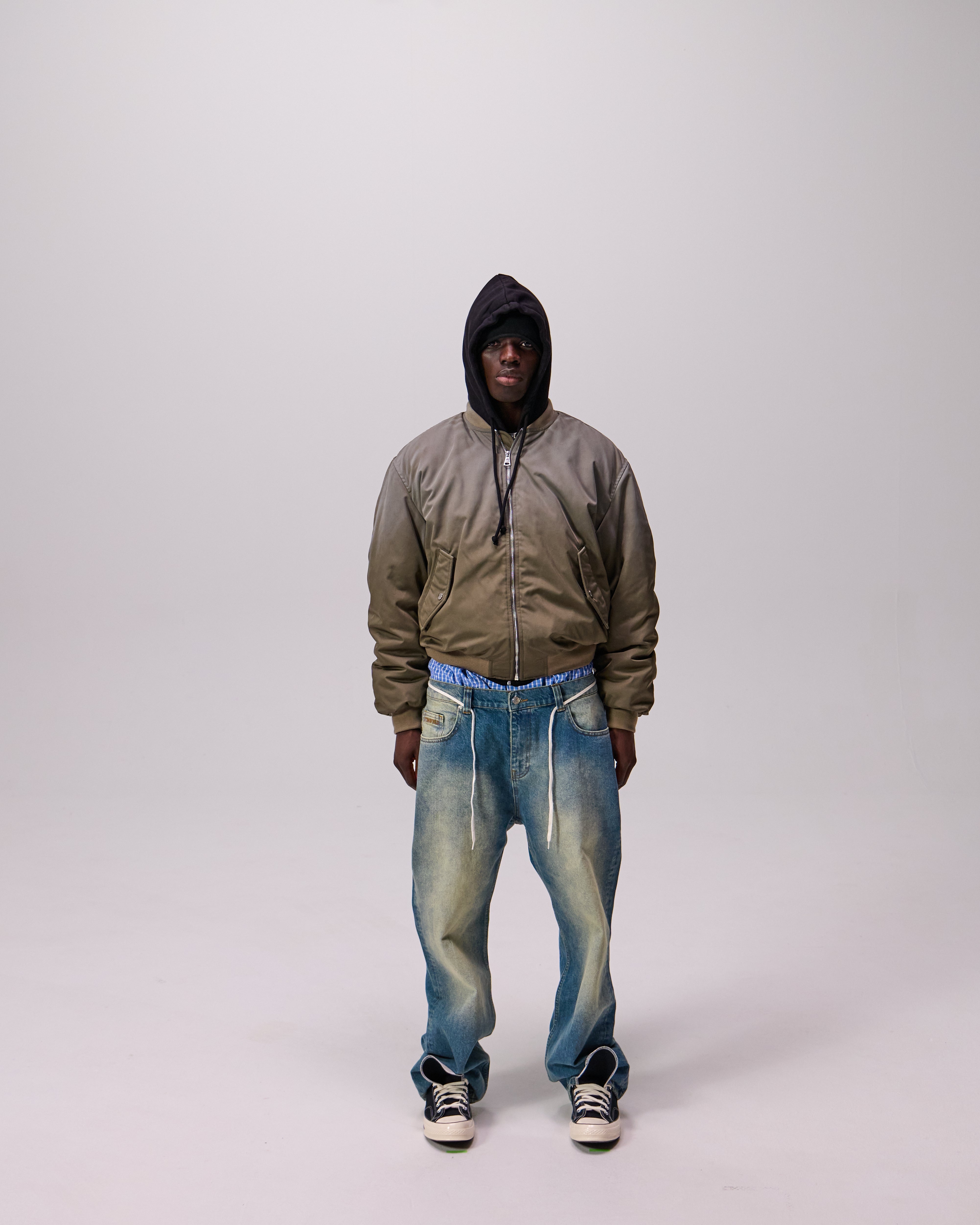 Olive Bomber Jacket