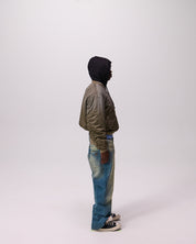 Olive Bomber Jacket